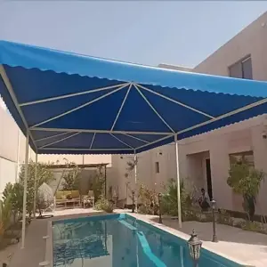 مظلات مسابح بأشكال متنوعة في جدة 