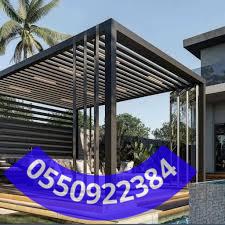 تصميمات مظلات الحديد الحديثة: تنوع وأشكال مبتكرة