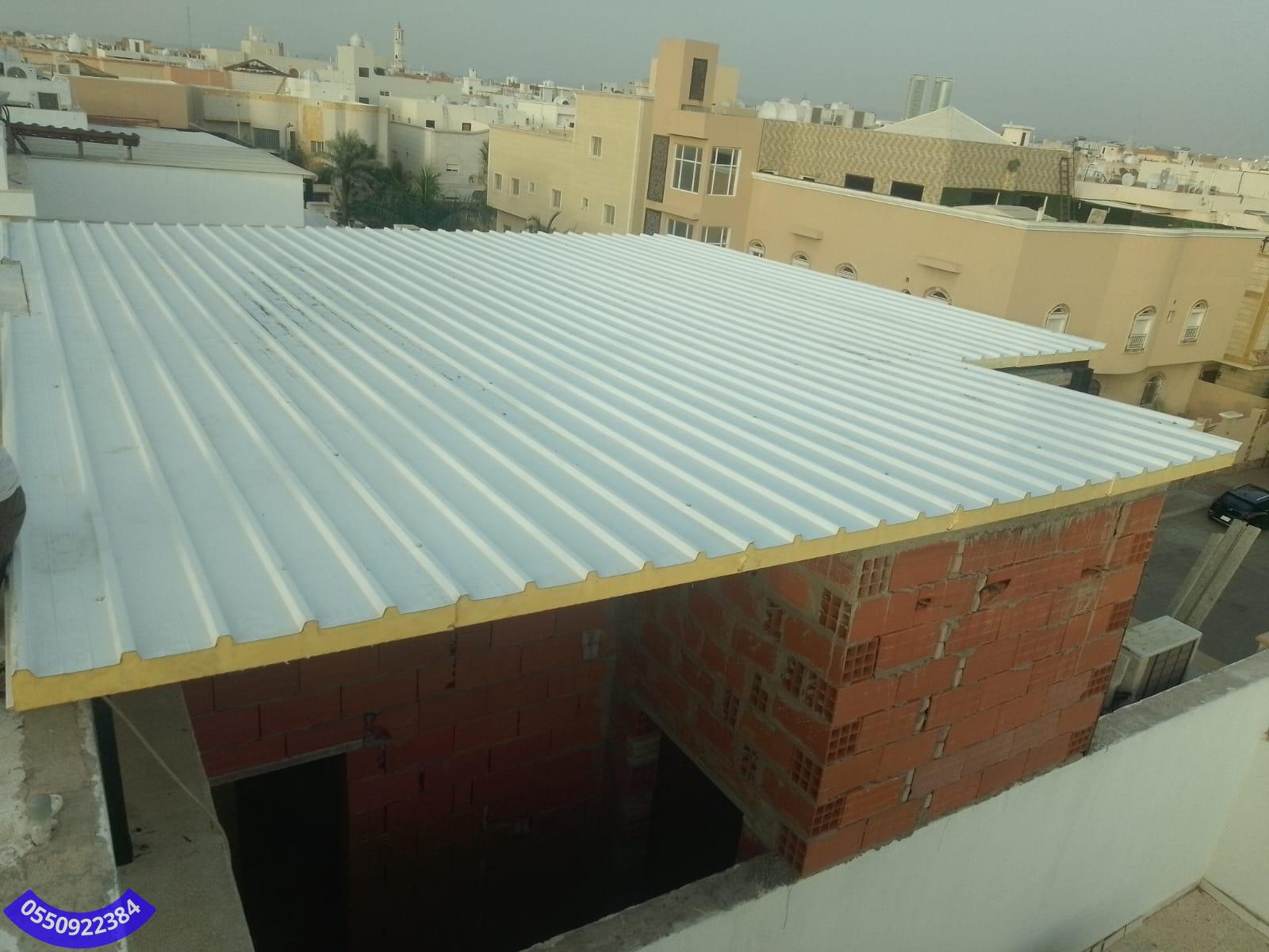 مراحل تركيب ساندويتش بانل