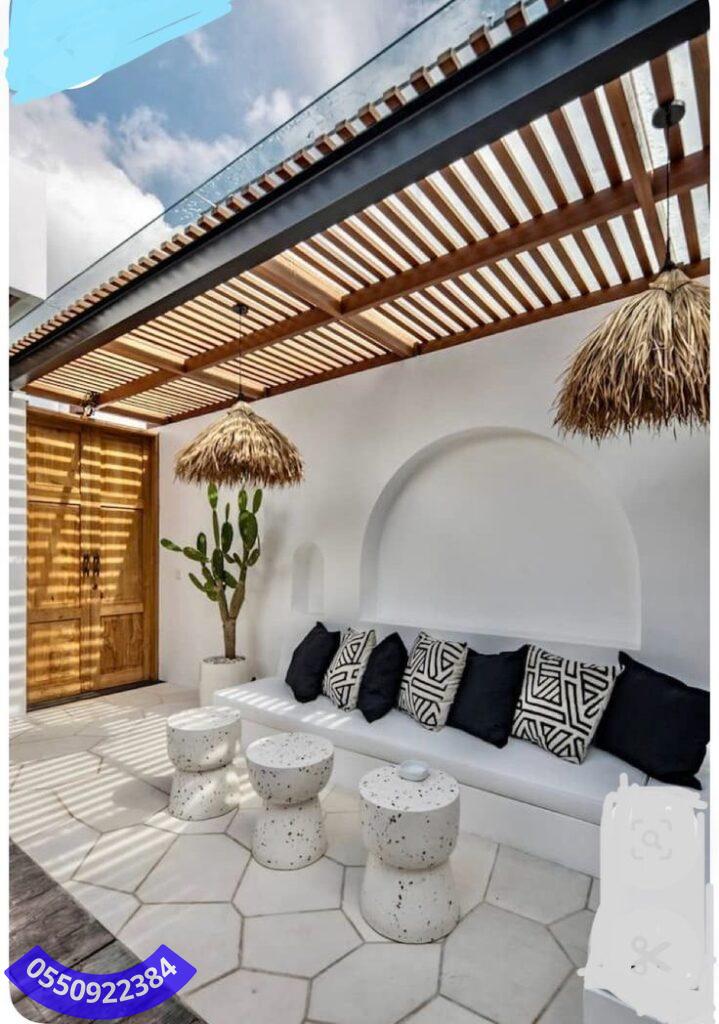 تركيب برجولات خارجية فخمة