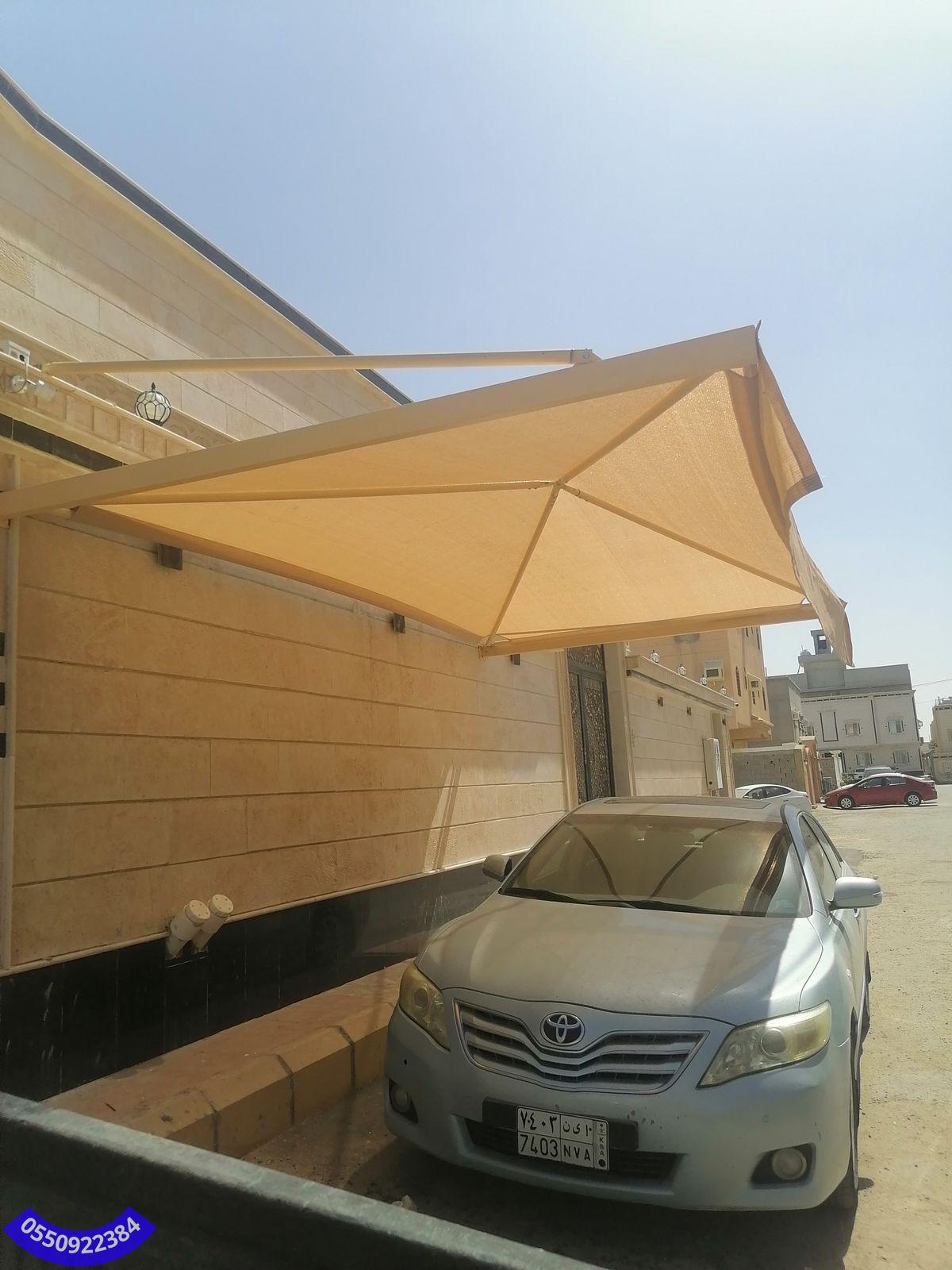 مظلات سيارات جدة