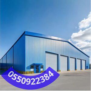 تصميم وبناء هناجر بجدة